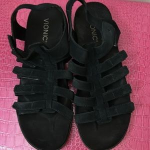 Vionic Black Sandals